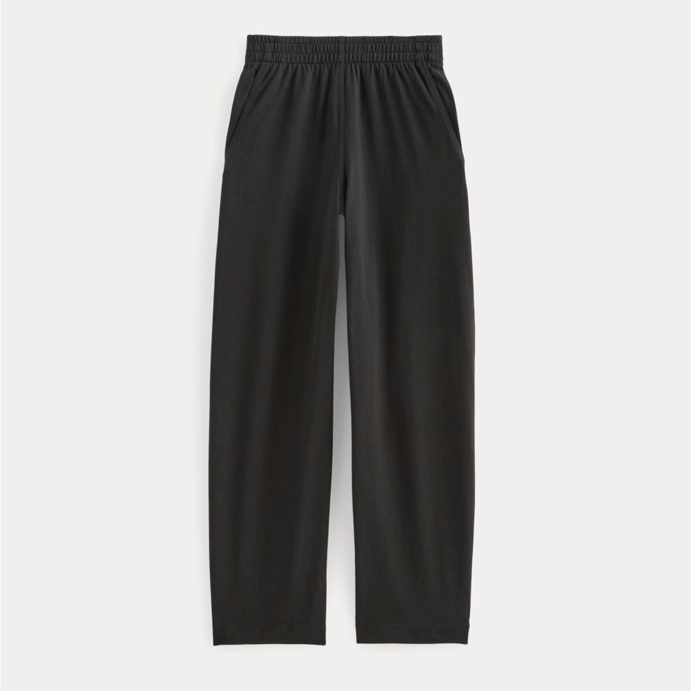 Everlane Black Off-Duty Barrel Women's Pants NWT